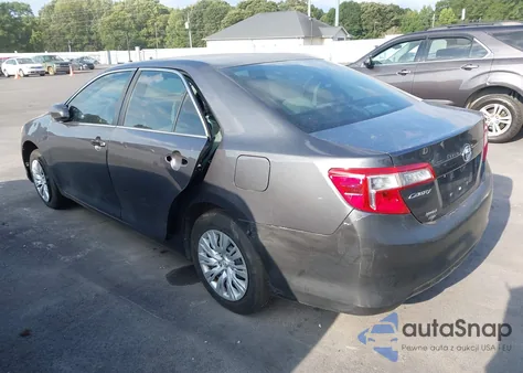 2012 Toyota Camry L z USA, uszkodzony, nr VIN 4T1BF1FK8CU629150